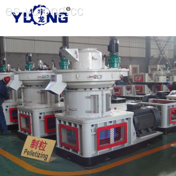 Línea de máquina de pellets de madera Yulong Xgj560